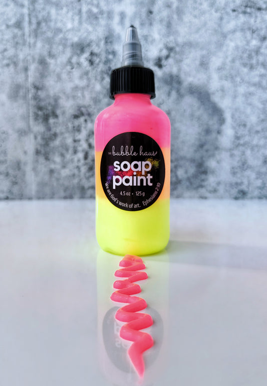 Soap Paint - Pink/Orange/Yellow